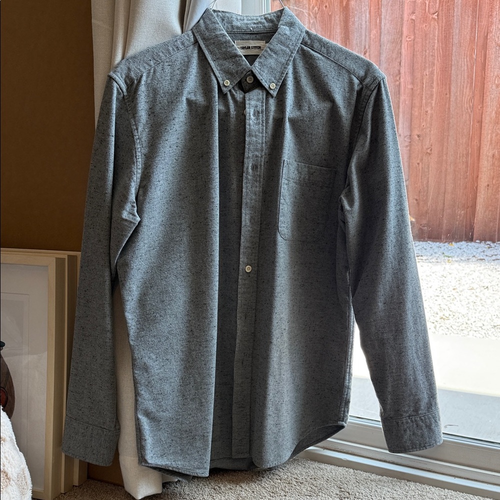 Taylor Stitch Charcoal Button-Down Shirt